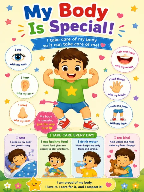 My Amazing Body - Facts To help your child discover their amazing bodies. - Image 3