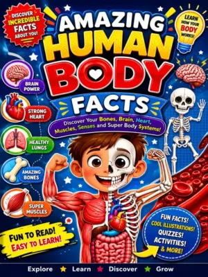 Amazing Human Body Facts - 23 Pages To Help Your Child Discover the Amazing Machine Inside Them!