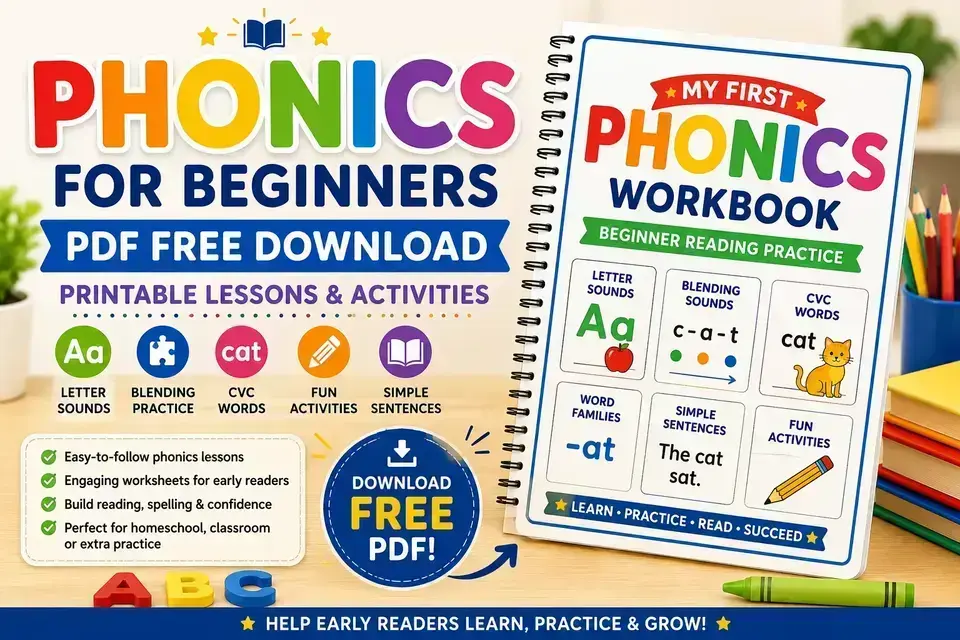 Phonics for Beginners PDF Free Download Phonics for Beginners PDF Free Download