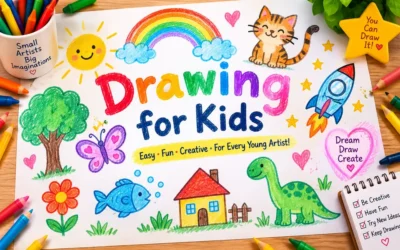 Drawing for Kids: 25 Easy and Fun Drawing Ideas