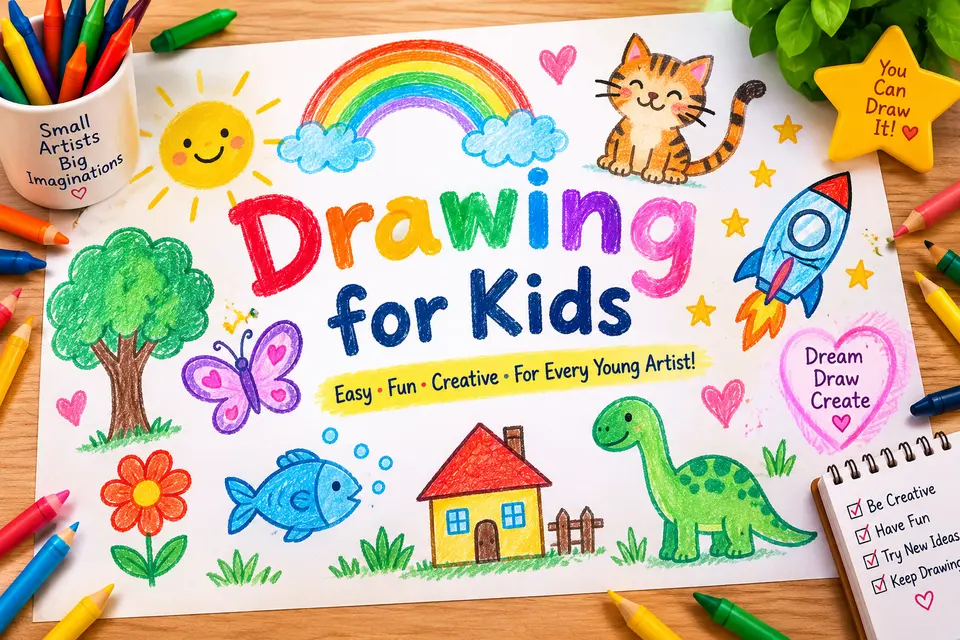 Easy Drawing Ideas for Kids